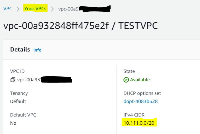 Choosing the correct AWS VPC